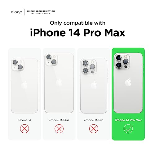 elago Compatible with iPhone 14 Series, Liquid Silicone Case, Full Body Protective Cover, Shockproof, Slim Phone Case, Anti-Scratch Soft Microfiber Lining - Image 10