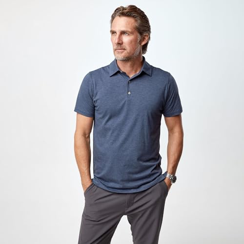 Fresh Clean Threads Mens Polo Shirts - Pre Shrunk Soft Fitted Premium Classic Shirt - Men's Polos Cotton Poly T-Shirt Blend4