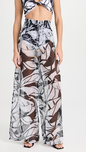 Ramy Brook Women's Haley Wide Leg Printed Pant2