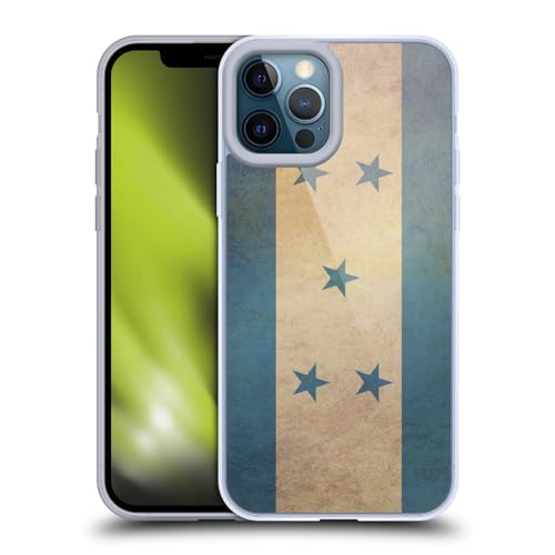 Head Case Designs Honduras Hondureño Conjunto de Banderas Vintage 2 Carcasa de Gel de Silicona Compatible con Apple iPhone 12 Pro MAX
