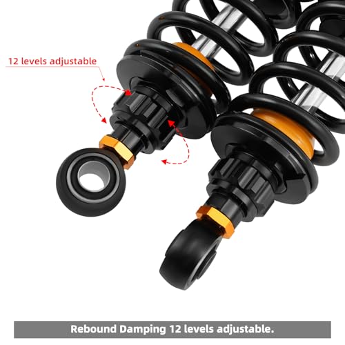 TCMT Remote Reservoir Motorcycle Rear Shocks