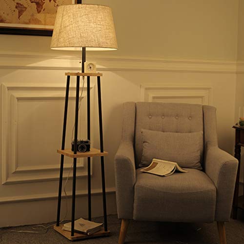 Lampe de sol verticale moderne salon avec télécommande et interrupteur mécanique - 3