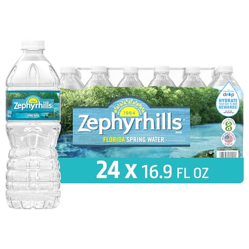 Image of Zephyrhills Florida Spring Bottled Water - 24 Pack, 16.9 Fl Oz