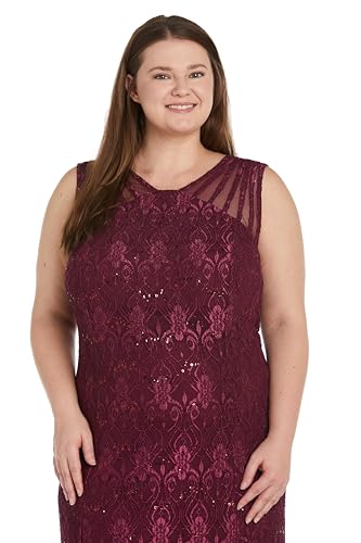 Image of R&M Richards Women's Starlit Siren Sequin Gown