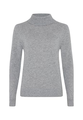 Image of Style & Republic Women's 100% Cashmere Slim Turtleneck Pullover Sweater | Classic Fit, Premium Knit Jumper, Ultra Soft Feel, Lightweight Warmth, Naturally Breathe, Easy Layering, Autumn Winter Spring