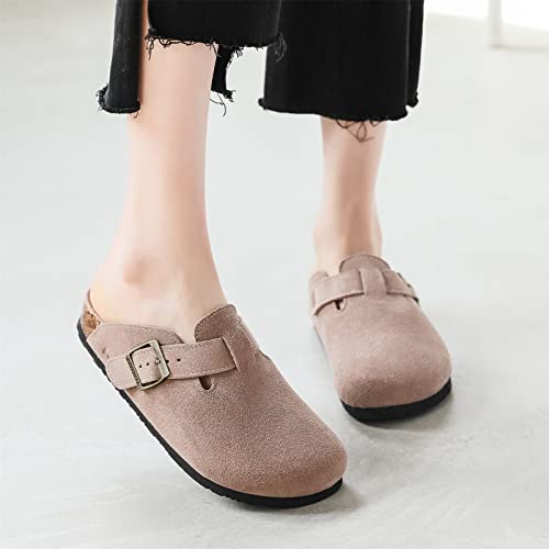 Clogs For Women, Womens Clogs And Mules House Slipers With Arch Support And Adjustable Buckle2