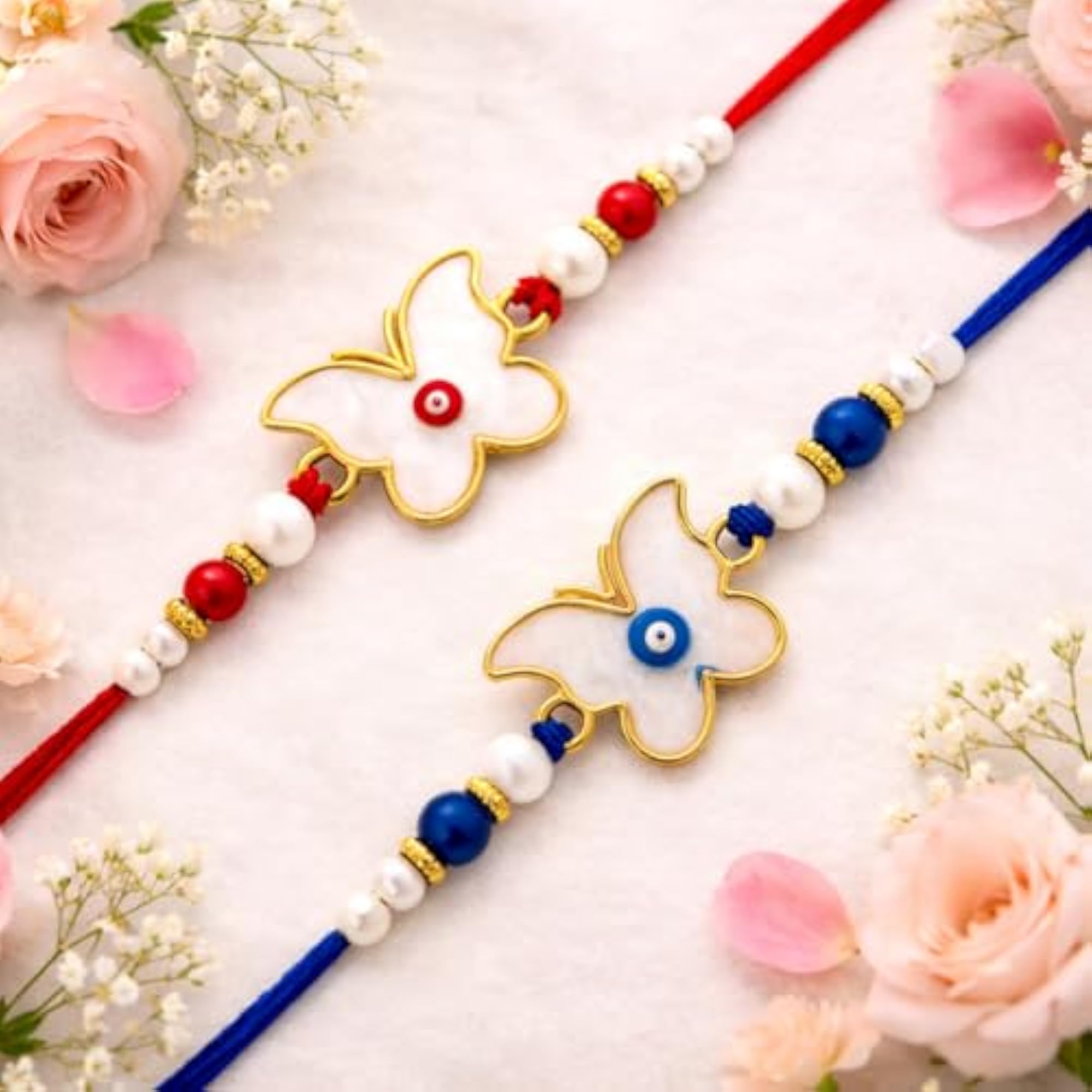 Evil Eye Rakhi for Protection, Set of 2