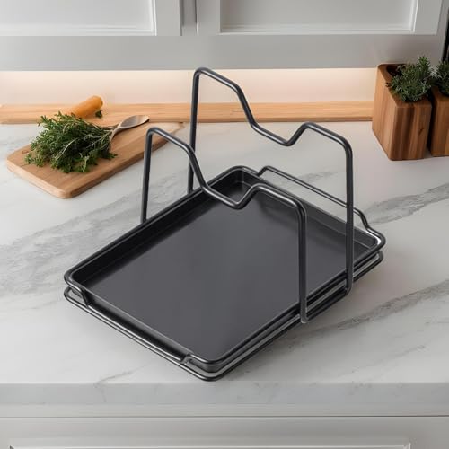 Support couvercle casserole et planche à découper inoxydable pour cuisine - 4