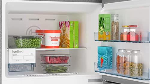 Image of Bosch MaxFlex Convert 364L Inverter Frost Free Triple Door Refrigerator Appliance (CMC36K05NI,Convertible,Black Steel)