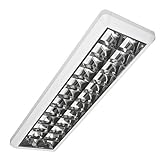  LED Rasterleuchte, Bürolampe, max 2x26 LED, T8 LED, G13, Deckenleuchte, Büroleuchte, Bürobeleuchtung
