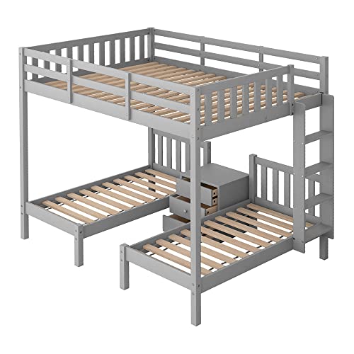 KecDuey Hausbett 140 x 200 cm Über 70 x 140 cm 3-in-1...