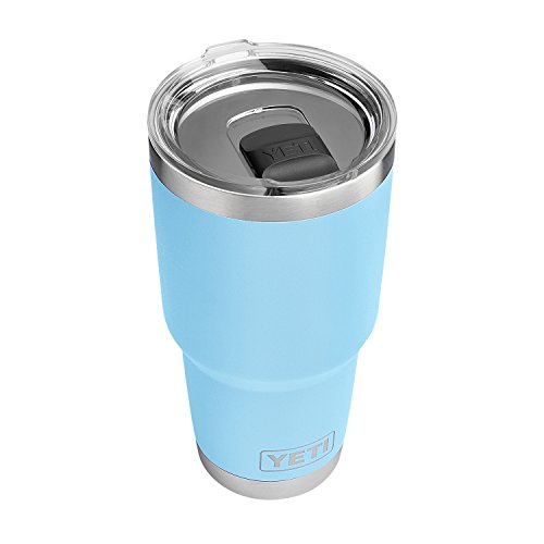 YETI Rambler 30 oz Tumbler Retired Colors, Stainless Steel, Vacuum Insulated with MagSlider Lid, Sky Blue by YETI - Used condition - US$62.77