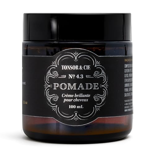 Pomade fixation forte Tonsor & Cie crème coiffante brillante cheveux 100 ml