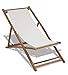 Chaise de Jardin Multiposition, Chaise de Terrasse Multifonction Pliant Fauteuil de Relaxation avec Cadre en Bois pour Extérieur, 112 x 60 x 75 cm