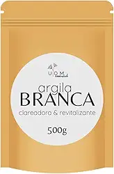 Argila Branca Clareadora e Revitalizante UOM 500g | 100g (100g)