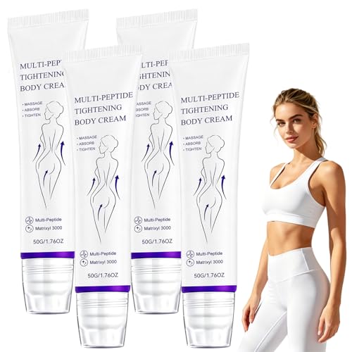 Crème corporelle raffermissante aux peptides et effet lissant cutané