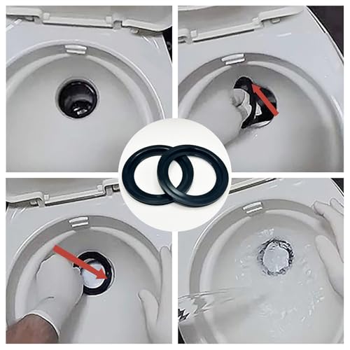Image of Rv Toilets Seal Replacement 2 Pack,dometic Toilet Seal,385311658 for Dometics 300 /310 /320,Rv Toilet Gasket for Indoor, rv Applications,Tnkcter