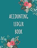 cash register store  Accounting Ledger Book: General Business Ledger Checking Account Transaction Register Cash Book, Business Cash Logbook for Income & Expense, Cashflow Bookkeeping, 8.5 x 11.