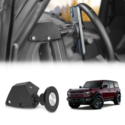 OMUTAN Magnetic Car Phone Mount for 2021–2025 Ford Bronco Accessories, Grab Handle…