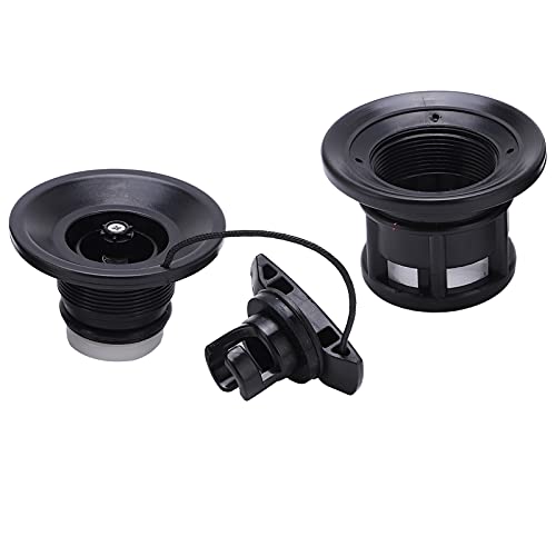 Dinghy Air Gas Valve Cap, Marine Air Valve Durable Simple Operation Kayak Air Valve PVC Kayak Air Gas Valve for River Rafts for Inflatable Boats(grey)