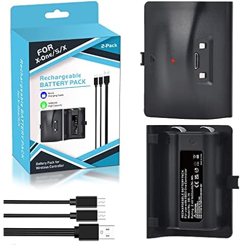 Uwayor 1400mAh Rechargeable Xbox One Battery Pack Cover