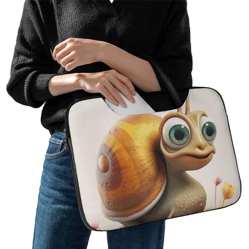 Bolsa para portátil impermeable 17 pulgadas estilo Cartoon Snail miniatura 7
