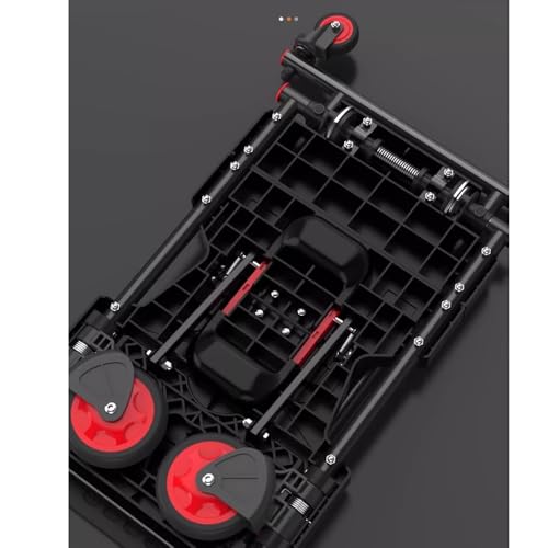 Carretilla plegable tipo flatbed para transporte doméstico miniatura 3