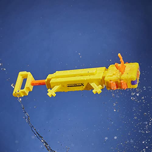 Nerf Super Soaker Minecraft Axolotl - vue 10