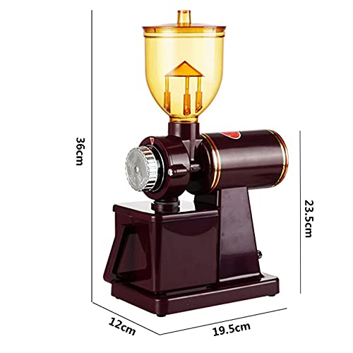 SXLCKJ Elektrische Kaffeemühle, Getreidemühle 180 W Leistungsstarker Motor Geräuscharm, Messermühle mit 8-Gang-Gr… – Bild 4