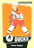 2024-25 Parkhurst Champions #119 Trevor Zegras Anaheim Ducks Official Hockey Card in Raw (NM or Better) Condition