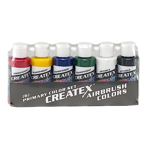 Wicked Colors 2-Ounce Wicked Primary Set Airbrush