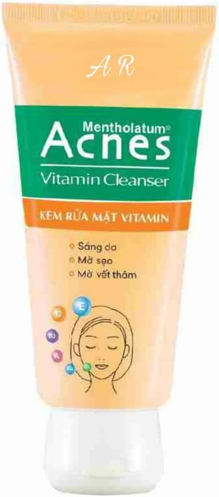 Acnes vitamin cleanser with vitamin c vitamin e vitamin b3 b5 b6 Face Wash (100 g)