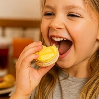 Andy Anand Luxurious French Macarons, 12 Assorted Flavors, Amazingly Delicious, Gluten Free, Unique Flavor, Ideal Gift for Women, Men and Kids, Handcrafted With Natural Ingredients (1 lb)