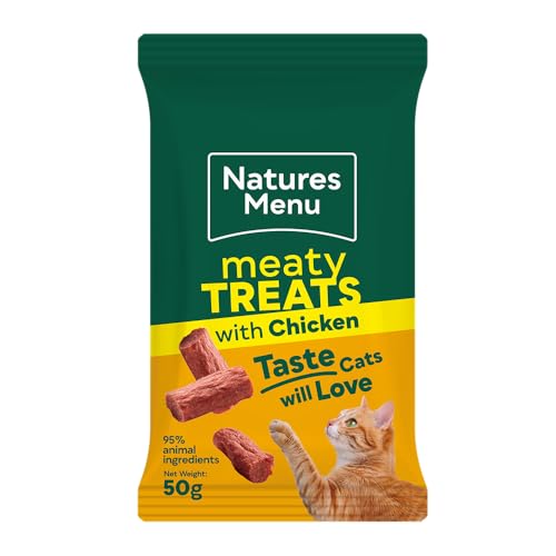 Natures Menu Cat Meaty Treats Chicken - 12 x 50g, 50 g (Pack of 12) - Image 2