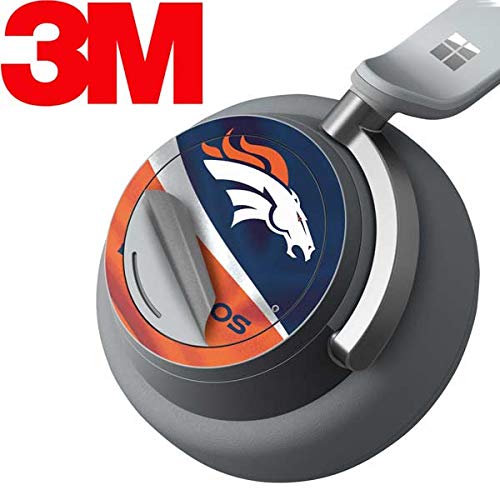Skinit Decal Audio Skin Compatible with Surface Headphones - Officially Licensed NFL Denver Broncos Design