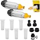 Wasserfilter Gartenschlauch,Wasserfilter Garten,Regenwasserfilter,2 Stück 3/4 Zoll Wasser Vorfilter Wasserfilter Mit 4 Filtereinsatz & 5 Schnelladapter,Für Hochdruckreiniger, Gartenpumpe