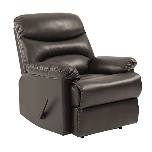 ProLounger Wall Hugger Recliner Chair in Coffee Brown Renu