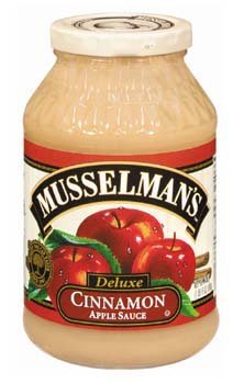 Musselmans Deluxe Cinnamon Applesauce 24 oz