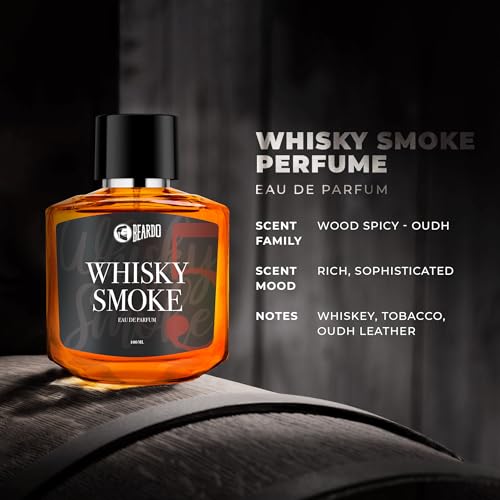 Image of Beardo Ape-X Prime 3-in-1 Trimmer + Whisky Smoke Mens Perfume | Beard, Nose, Precision Trimmer with Type-C Charging + Long-Lasting Oudh Scent | Gift for Men, Husband, Boyfriend