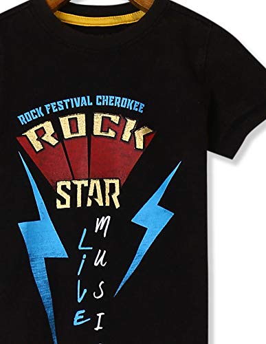 Image of Cherokee by Unlimited Boys' Plain Regular Fit T-Shirt