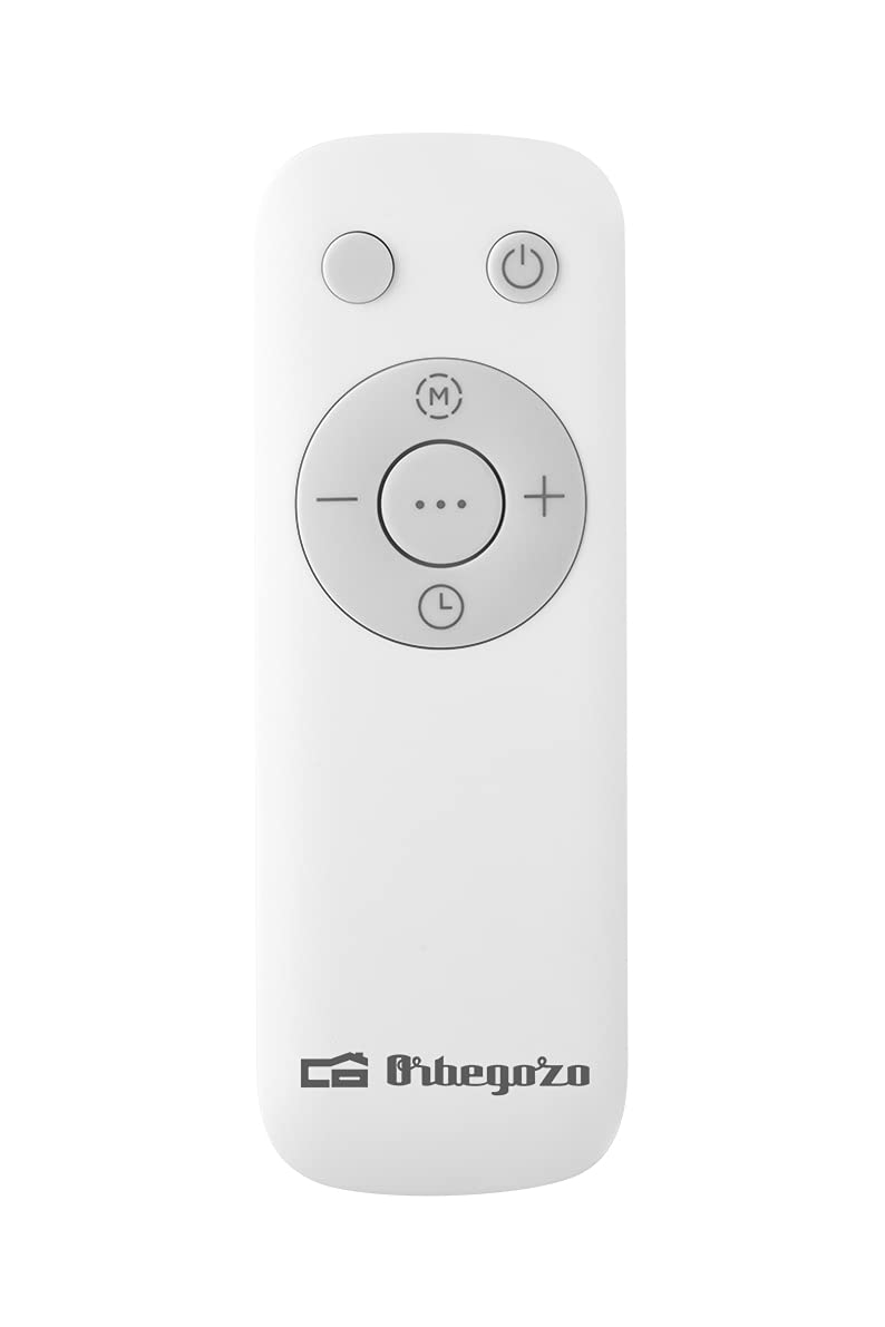 Orbegozo RAD 2000 - Radiador de aceite, 3 potencias, temporizador, pantalla LED, asa, mando a distancia, protección sobrecalentamiento, 2000 W