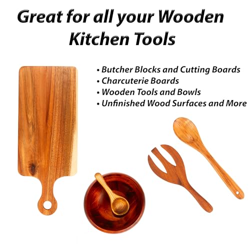 Wood Butter 4 fl oz Cutting Board Wax Conditioner for Butcher Block and Woode...