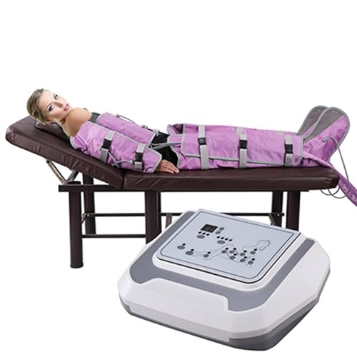 Relajación De Músculos Con Máquina De Terapia De Vacío Para Drenaje Linfático Por Presión De Ondas De Aire Para Relajación Y Desintoxicación,Purple