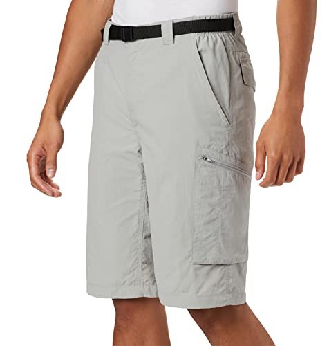 Image of Columbia Men's Silver Ridge Cargo Short, Breathable, UPF 50 Sun Protection, Columbia Grey, 44x12