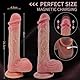 Huzoomtoyz Realistic Dildo Vibrator with Shock Function - Anal Dildo Vibration für Frauen mit Heizung, 7 Stoß- und Vibrationsmodi Penis Ultra Realistischer Stimulator Sexspielzeug für Paare
