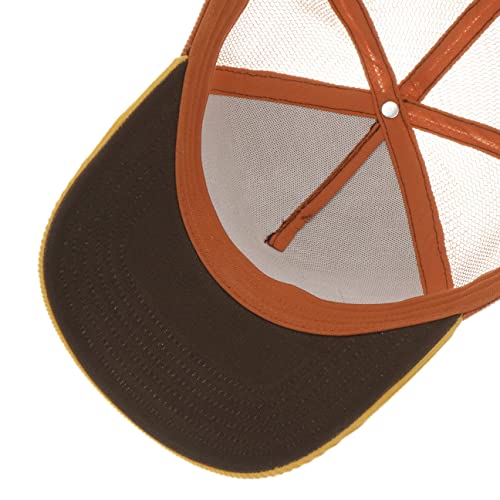 Stetson Since 1865 Brickstone Trucker Cap Men Beige-Rust One Size #TOP3