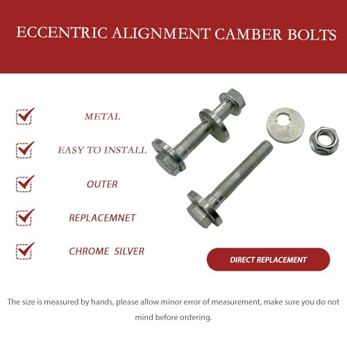 2-Piece Eccentric Alignment Camber Bolt Kit | Lexus GS, IS300 & SC430 - Image 5