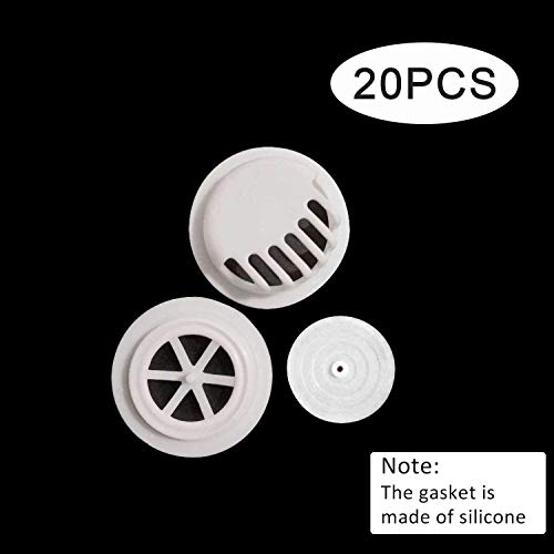20PCS Anti Pollution Face Cover Mouth Filter Air Breathing Filter Accessories - Face