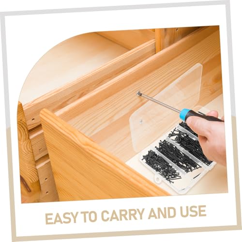 Image of 1set Wall Mounting Picture Hanging Nails Storage Box Assorted Hardware for Art Decor and Frame Secure Fixation Construction