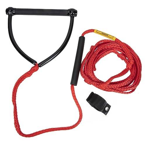 MUSISALY Water Skiing Rope Wear Resist Water Activity Rope for Wakeboarding High Abrasion Resistance Floating Tow Rope for Water Sports Durable Sturdy Design